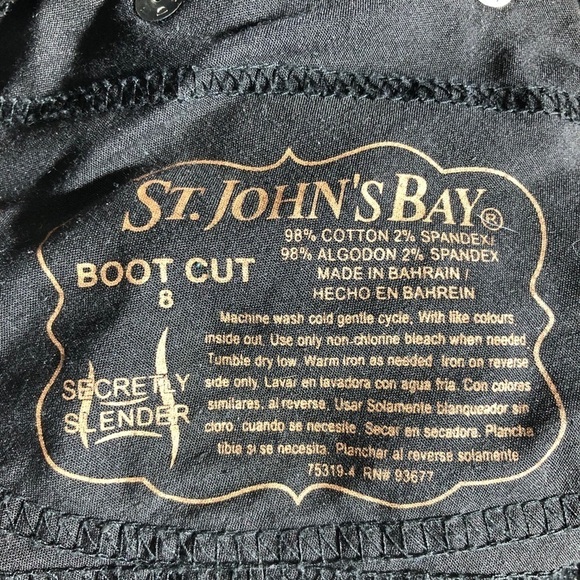 St. John's Bay Corduroy Pants - Picture 4 of 4